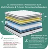 Vesgantti 30cm Höhe Matratze H3, 7-Zonen, 140x200cm Produktbild-Vorschau 3