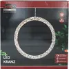 LED Lichtkranz auf Metallgestell 720 LEDs Ø 50 cm Türkranz Produktbild-Vorschau 5