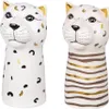 Váza Gilde, leopardí vzor, „Lois“, zvířecí vzor, pruhovaná, Náhled obrázku produktu 6