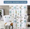 Vllcsla PEVA sprchový záves dlhý modrý 180x240cm Náhľad obrázku produktu 5