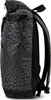 Side view of a roll-top rucksack with a leopard print pattern. Produktbild-Vorschau