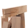 A stack of wooden blocks, likely firewood, against a white background. Produktbild-Vorschau