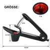 Kirschentkerner, Edelstahl-Entkerner, 7,87"*2,36", Schwarz Produktbild-Vorschau 2