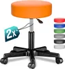 CASARIA® Rollhocker Höhenverstellbar 2er Set 10cm Produktbild-Vorschau 1