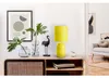 Lampe de table, céramique textile, jaune, H 30 cm Voir les images du produit 3