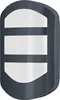 OSRAM ENDURA Style Plate Wall, Außenwandleuchte Dunkelgrau Produktbild-Vorschau 1