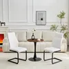 Ensemble table et chaises, table ronde de 60 cm en MDF avec Voir les images du produit 1