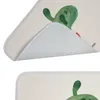 Mr. & Mrs. Panda Badematte Kaktus Mama - Weiß - Geschenk, Produktbild-Vorschau 5