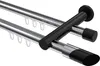 Interdeco Innenlaufstange / Gardinenstange mit Innenlauf Produktbild-Vorschau 1