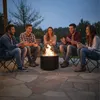 Relaxdays Braciere senza fumo, acciaio inossidabile, A x P Anteprima dell’immagine prodotto 3