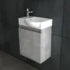 Alpenberger Gäste WC Waschbecken mit Unterschrank | Kleines Produktbild-Vorschau 4
