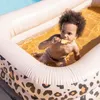 Swim Essentials aufblasbarer Kinderpool Pantherprint beige Produktbild-Vorschau 3