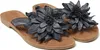 Lazamani Daisy Damen Leder-Zehentrenner Black Größe 41 Produktbild-Vorschau 10
