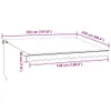 vidaXL Markiza manualna z LED brązowa 350x250 cm Podgląd zdjęcia produktu 8