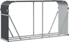 vidaXL Wiata na drewno opałowe antracyt 180x45x100 cm Stal Podgląd zdjęcia produktu 6