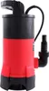 A red and black submersible pump is shown against a white background. Produktbild-Vorschau