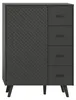 Kommode Linea | mit Schubkästen | grau Produktbild-Vorschau 2