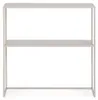 Eingangskonsole mit 2 Ablagen im modernen Design 78x27x78 Produktbild-Vorschau 3