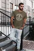 Herren T-Shirt Anker Motiv maritim Retro Badge Vintage Produktbild-Vorschau 5