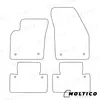 moto-MOLTICO Fußmatten Auto Velours Autoteppiche Schwarz Produktbild-Vorschau 2