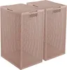 Curver Kaya Wäschekorb mit Deckel – 2er-Set – je 60 Liter – Produktbild-Vorschau 1