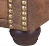 Chesterfield Sessel, Mikrofaser, braun, Vintage, 1-Sitzer, Produktbild-Vorschau 10