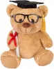 Brubaker Teddy Plüschbär mit Brille, Diplom und Doktorhut - Produktbild-Vorschau 2