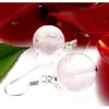 Ohrringe Ohrhänger aus echtem Rosenquarz & 925 Silber Ø14mm Produktbild-Vorschau 4