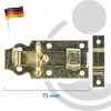 MASTERPROOF PROFESSIONAL Schlossriegel 75 mm, gerade mit Produktbild-Vorschau 5