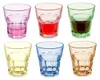 Vivalto Wasserglaser/Trinkglaser - 6x - Farbmix - 300 ml Produktbild-Vorschau 1
