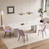 HOMAVO Esszimmerstuhl 6er-Set – Gepolsterte Stühle mit Produktbild-Vorschau 2
