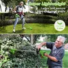 Akku-Rasentrimmer, elektrischer Rasenmäher, 2 Akkus, Produktbild-Vorschau 4