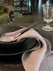 TableART 4er Set Stoff Servietten 100 % Leinen stilvolles Produktbild-Vorschau 6