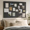 Relaxdays Filzpinnwand 9er Set, selbstklebende Rechtecke, Produktbild-Vorschau 6