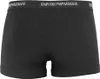 A black pair of Emporio Armani boxer shorts shown from the back. Produktbild-Vorschau