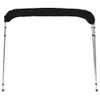 Design 4-Bow Bimini-Top Schwarz 236x199x135 cm, Planen & Produktbild-Vorschau 4