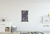 MuchoWow® Textilposter Vintage - Kunst - Blumen 60x90 cm Produktbild-Vorschau 2