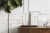 Kerzenhalter Art Deco 500 Bordeaux / Gold Produktbild-Vorschau 2
