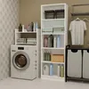 Mobile Bagno Nina Np Bianco Per Lavatrice Scaffale 2 Anteprima dell’immagine prodotto 4