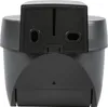 A black smart home motion detector with a twilight sensor is shown from the front. Produktbild-Vorschau