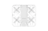 HOVERAir X1 Combo, 4 Rotoren, 2704 x 1520 Pixel, 7 m/s, Produktbild-Vorschau 10
