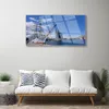 Acrylglasbilder 100x50 Wandbild Druck Boot Meer Stadt Produktbild-Vorschau 3