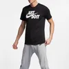 Nike M Nsw Tee Just Do It Swoosh Black/White M Produktbild-Vorschau 7