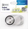 Zásuvka s 2x USB Náhled obrázku produktu