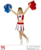 Roter Tanzwedel - Pom Pom rot  für Chearleader Produktbild-Vorschau 4