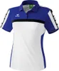 Erima CLASSIC 5-CUBES Poloshirt Damen weiß/indigo Produktbild-Vorschau 1