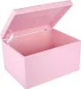 Creative Deco XXL Rosa Große Holzkiste Aufbewahrungsbox Produktbild-Vorschau 3