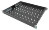 DIGITUS 19-inch legplank, 1 HE, diepte: 350 mm, zwart Productafbeelding-voorbeeld 2