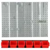 Werkzeugwand 78x72cm Metall Lagersystem mit Werkzeughaken 6 Produktbild-Vorschau 8