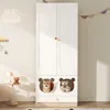 Armoire pour enfants Sweiko avec barre de repassage, avec Voir les images du produit 5